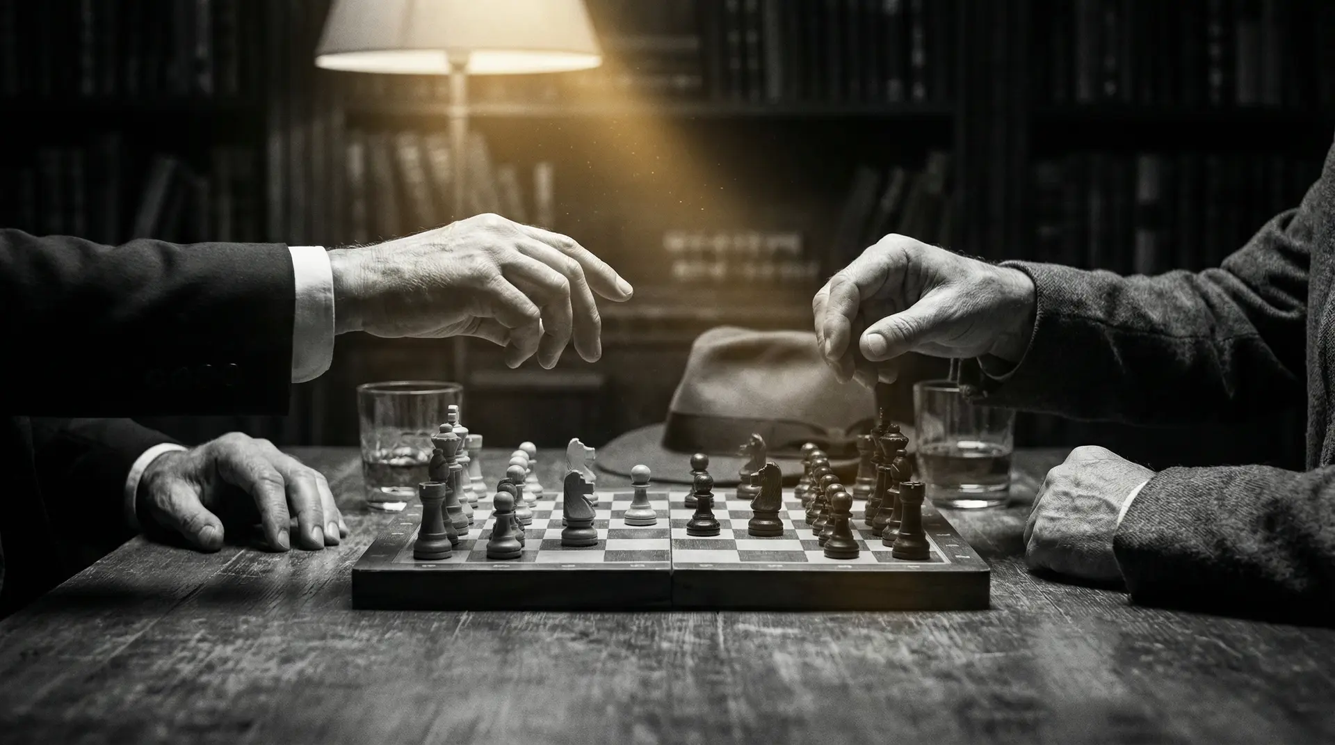 一路向西 bt 艺术探索系列 - 非线性叙事，棋盘上的对弈象征命运的交错